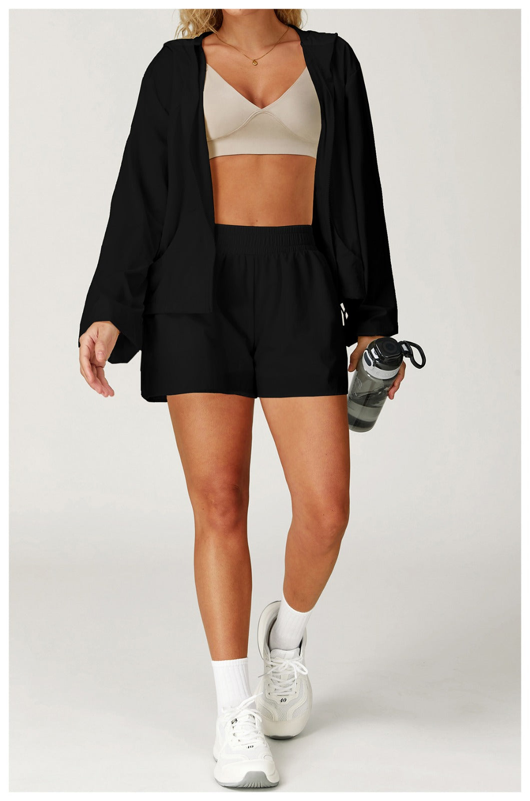 WellMe - Jacket & shorts set